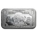 1 oz Silver Bar - 1901 $10 Bison 1 oz Silver Bar - 1901 $10 Bison